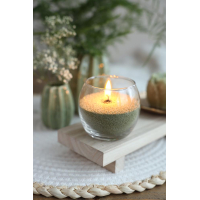 kaarsenzand, mosgroen